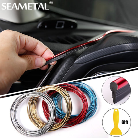 5M Car Styling Interior Decoration Strips Moulding