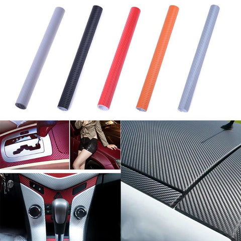 Car Styling 3D Carbon Fiber Vinyl Car Wrap