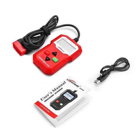 Automotive Scanner Auto Diagnostic Tool Red