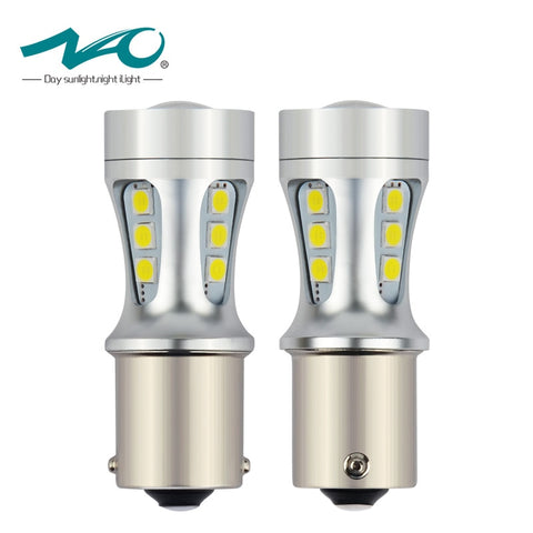 NAO 2x p21w led car 1156 LED BA15S P21W S25 18