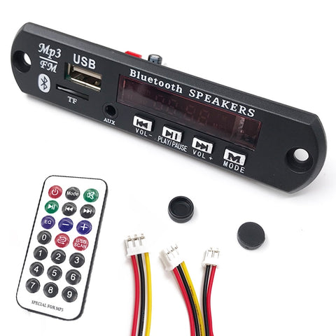 Wireless Bluetooth 12V 24V MP3 WMA Decoder