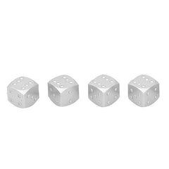 4pcs/set Car-styling Valve Caps Dice Style