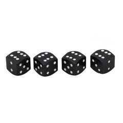 4pcs/set Car-styling Valve Caps Dice Style