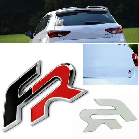 3D Metal FR Car Rear Body Emblem Sticker Trim for Seat Ibiza Altea Leon