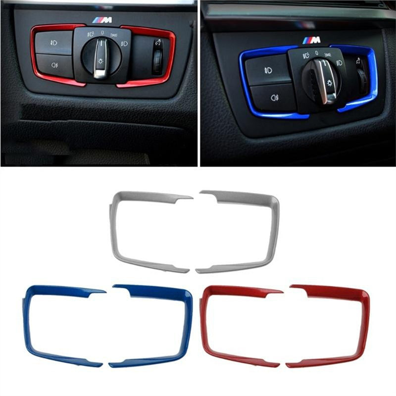 Car Interior Headlight Switch Trim Frame