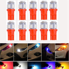 TUINCYN 10PCS Led Car Lampada Light T10 Super White