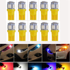 TUINCYN 10PCS Led Car Lampada Light T10 Super White