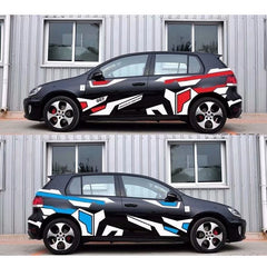 Creative Car Body Stickers Racing Car Both Sides Decals