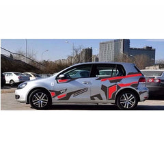 Creative Car Body Stickers Racing Car Both Sides Decals