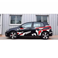 Creative Car Body Stickers Racing Car Both Sides Decals