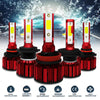 Pair Car Headlight Bulbs 12V 200W 40000LM